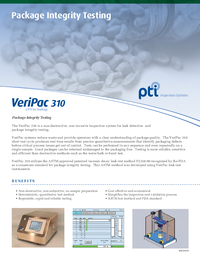 Thumbnail of document Data Sheet - VeriPac 310